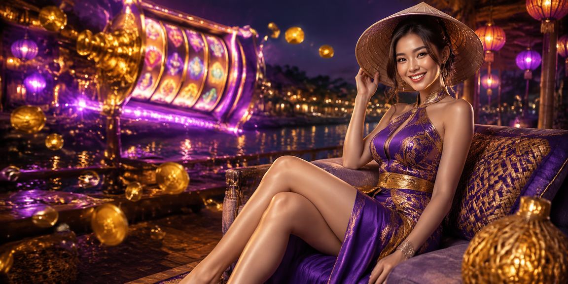 Khung cảnh phố cổ Hội An buổi tối, người dùng mở ứng dụng betvip xem kèo bóng đá