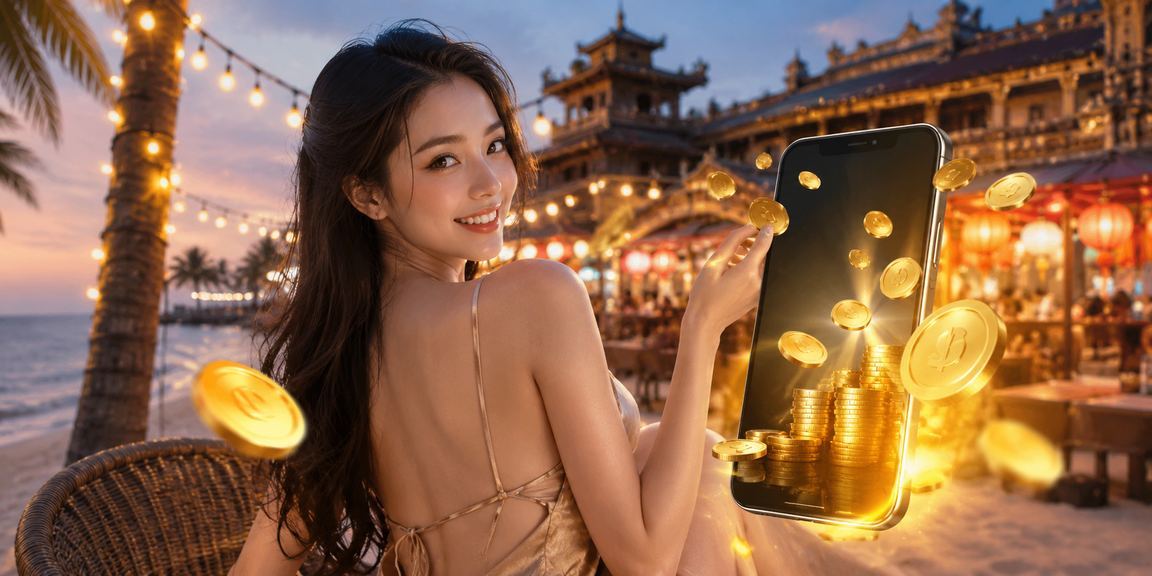 Chợ đêm Huế rộn ràng, du khách tham khảo thông tin đăng ký betvip jackpot trên điện thoại