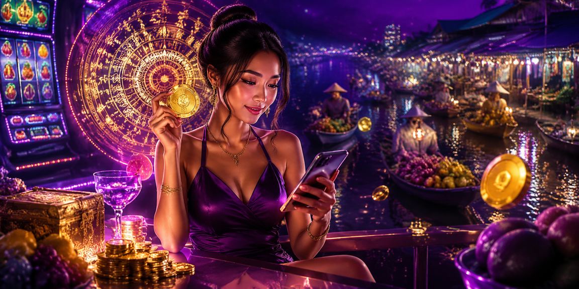 Trò chơi slot neon vùng Mekong – giao diện game hiện đại trên betvip
